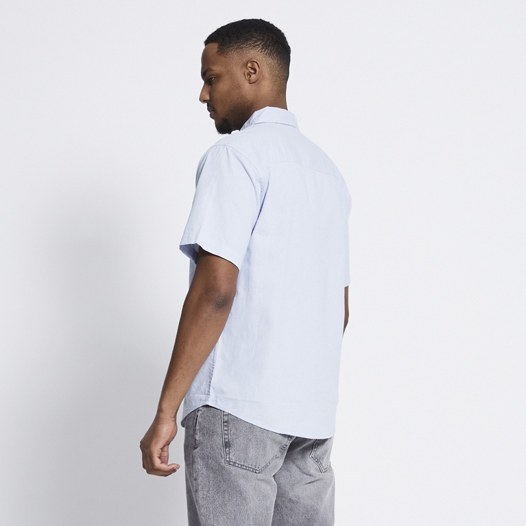 Short sleeve linen blend shirt "Isak"